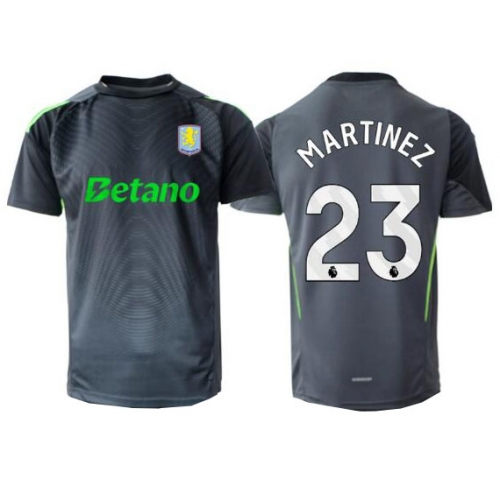 Billige Fotballdrakt Aston Villa Emiliano Martinez #23 Keeper Replika Hjemmedrakt 2025-26 Kortermet Billige Fotballdrakt Aston Villa Emiliano Martinez #23 Keeper Replika Hjemmedrakt 2025-26 Kortermet